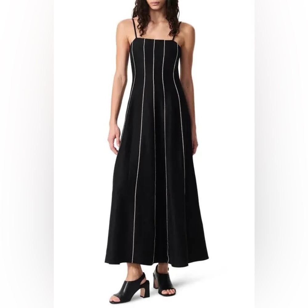 Rag & Bone Kennedy Bead-embellished Crepe Dress Sz0 (run Large) BNWT MSRP: $658